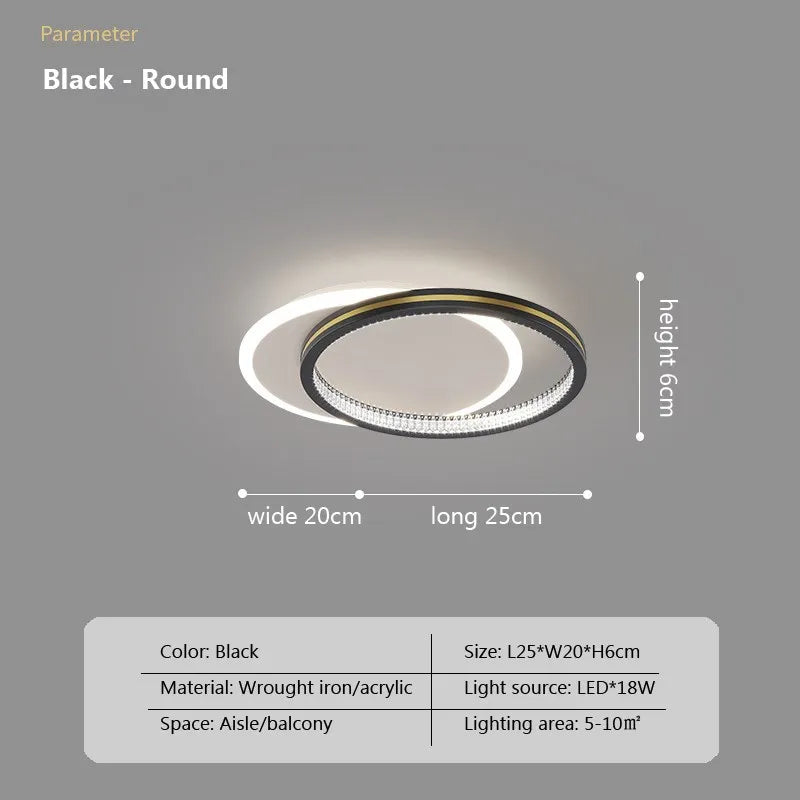 Moderne LED plafondlamp