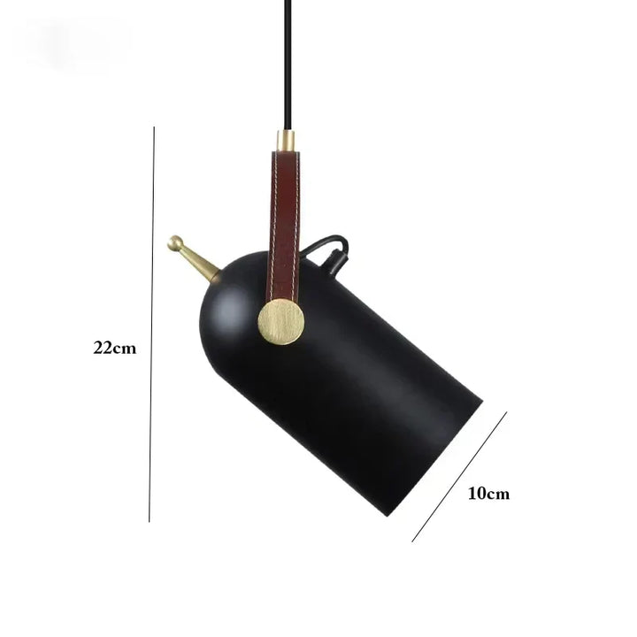 Moderne draaibare hanglamp – Verstelbare metalen hanglamp voor slaapkamer, woonkamer, eetkamer of keuken
