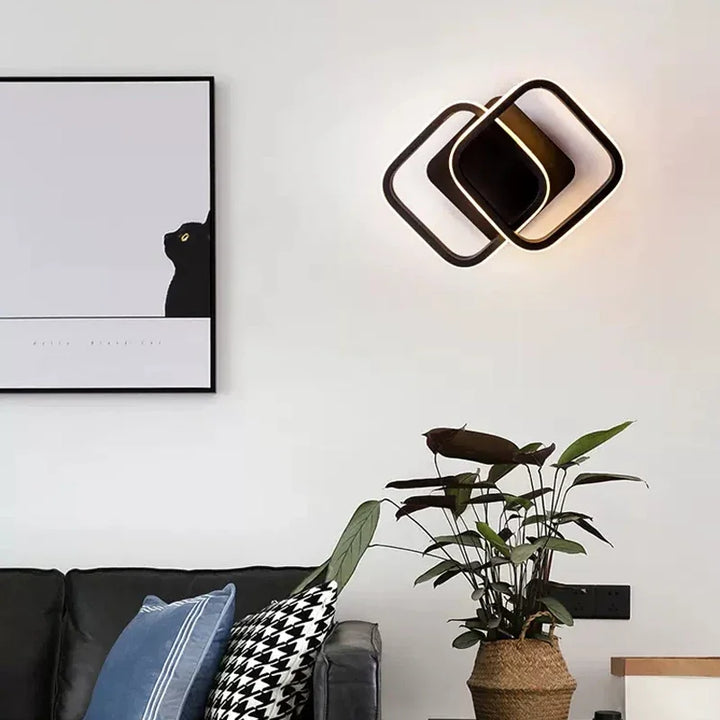 Moderne LED plafondlamp - Dimbare binnenverlichting voor hal, trap, foyer, balkon en slaapkamer