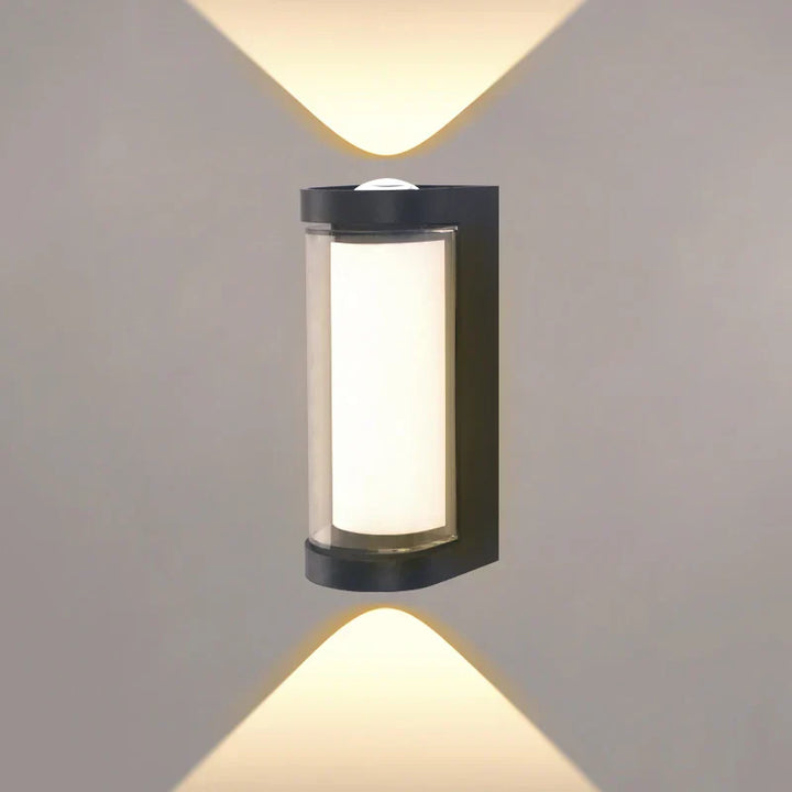 Moderne LED buitenwandlamp – Waterdichte wandlamp voor veranda en balkon voor tuin thuis, IP55 beoordeeld