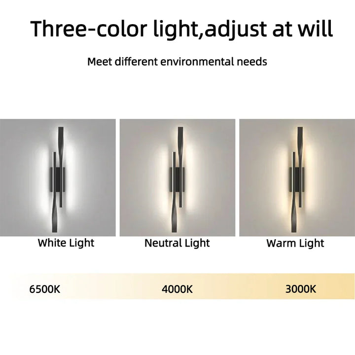 Moderne LED Strahler Wandleuchte – Luxe Creatief Nachttafel- & Wohnzimmerlicht, Eenvoudig Scandinavisch Ontwerp voor Slaapkamer, TV-Muur en Interieurinrichting