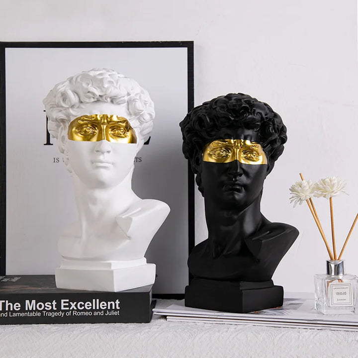 Europese Wooncultuur David Hoofd Hars Beelden Beelden Wooncultuur Moderne abstracte Kunst Buste Sculptuur Kunst Schets Praktijk