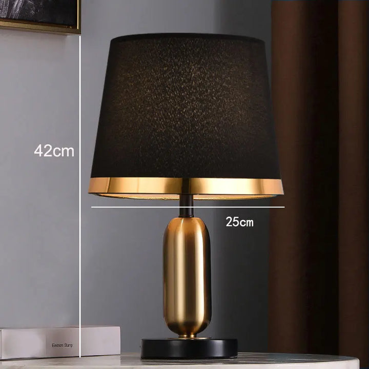 Europese Retro Slaapkamer Nachttafel Lamp - Moderne Amerikaanse Decoratieve Lichtbron