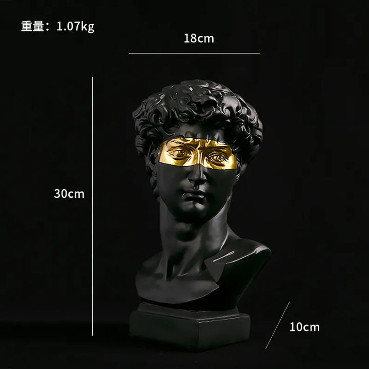 Europese Wooncultuur David Hoofd Hars Beelden Beelden Wooncultuur Moderne abstracte Kunst Buste Sculptuur Kunst Schets Praktijk