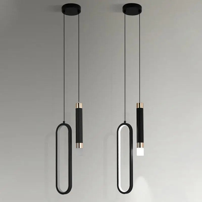 Moderne Minimalistische LED Hanglamp Kroonluchter – Verstelbare Hanglamp voor Slaapkamer, Woonkamer en Woondecoratie