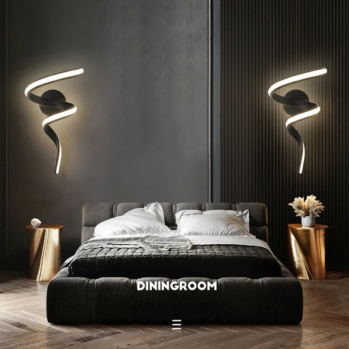 Moderne Minimalistische LED Wandlamp – Op- en Neer- Schakelaar voor Slaapkamer, Woonkamer en Badkamer