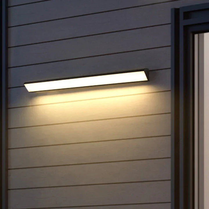 Lange strepen-LED-buitenwandlampen - Waterdichte aluminium lampen voor veranda, tuin, gang