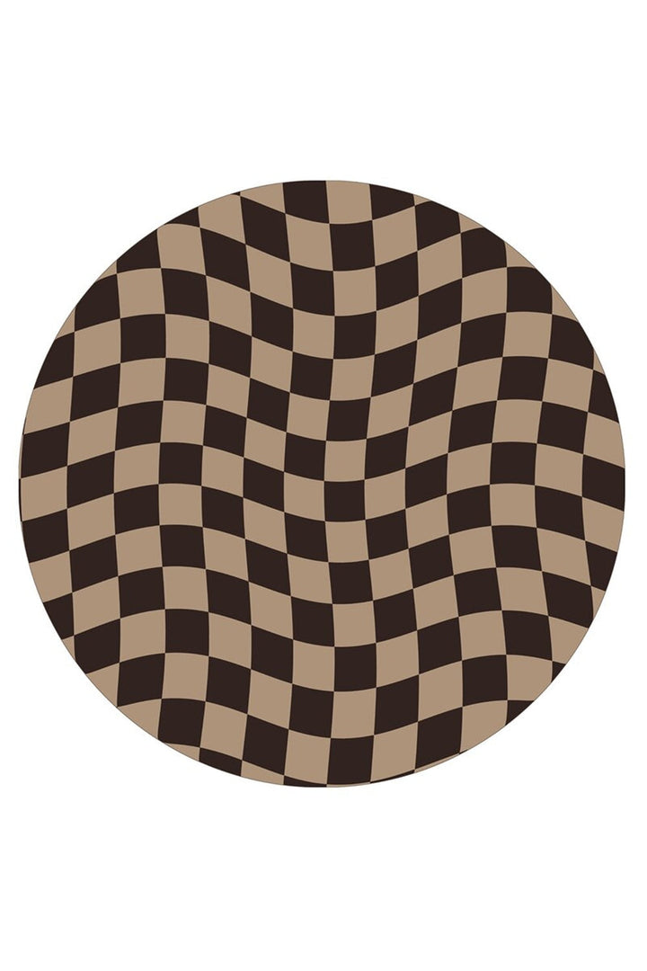 Slaapkamer ronde vloerkleed