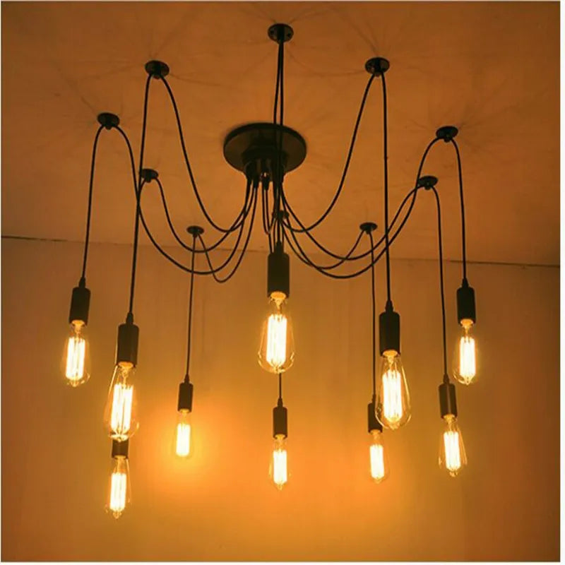 DIY Hanglampen: Moderne Retro-Kroonluchter voor stijlvolle woningdecoratie