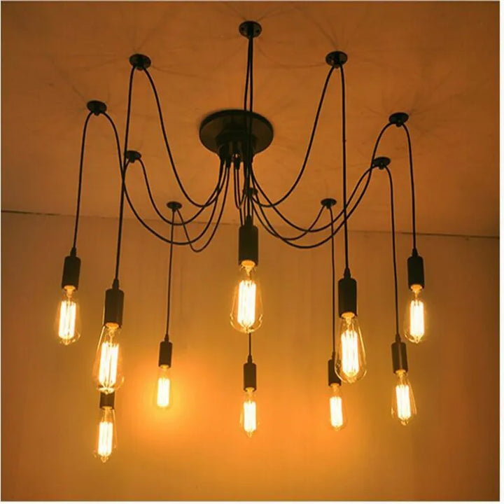 DIY Hanglampen: Moderne Retro-Kroonluchter voor stijlvolle woningdecoratie
