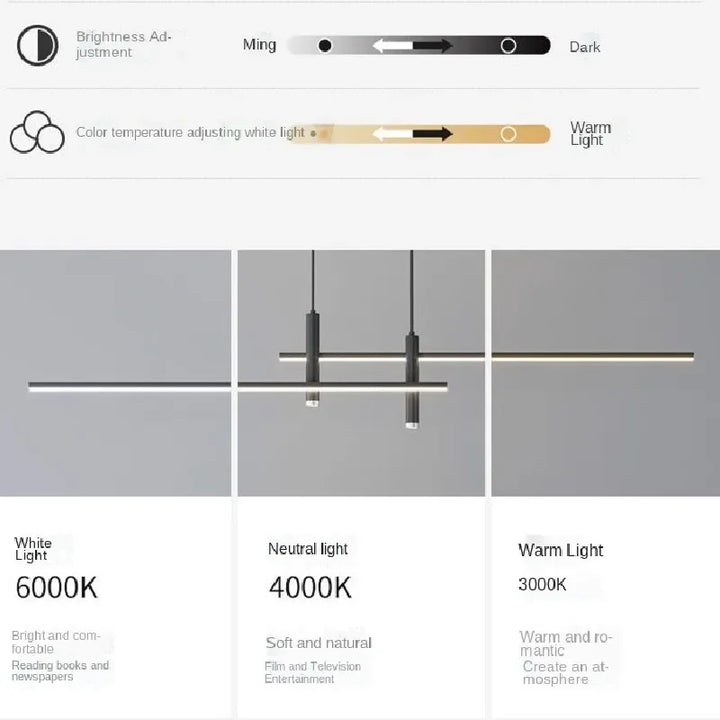 Moderne LED Hanglampen - Minimalistische Verlichting voor Keukeneiland, Bar en Eettafel