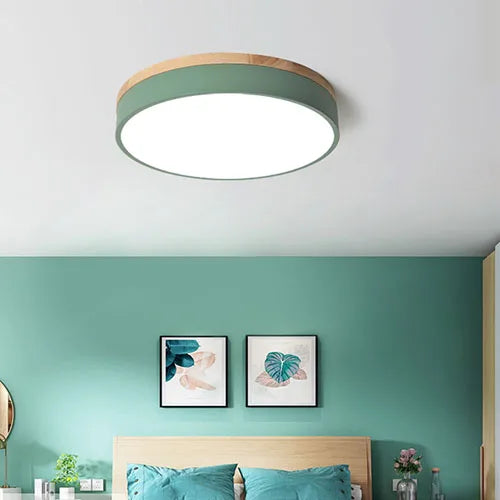 Moderne LED-Plafondlamp – 27W Opbouwlamp met warme, koude en natuurlijke lichtopties voor woonkamer, slaapkamer en keuken
