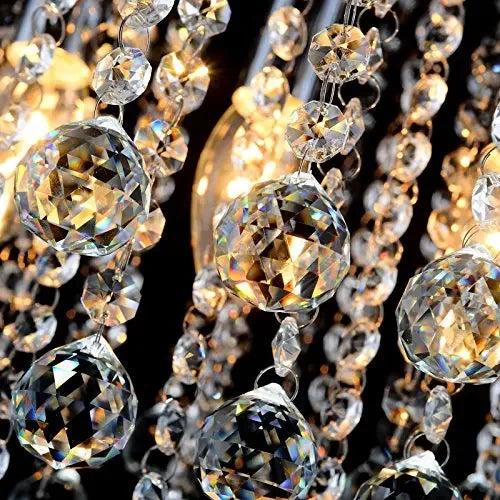 Kristallen plafonnière kristallen kroonluchter - luxe verlichting voor woonkamer, eetkamer, hal en slaapkamer