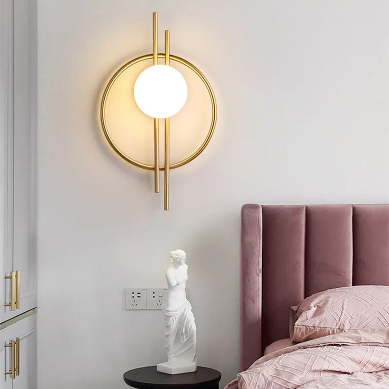 Lichte Luxe Moderne Wandlamp voor Woonkamer en Slaapkamer