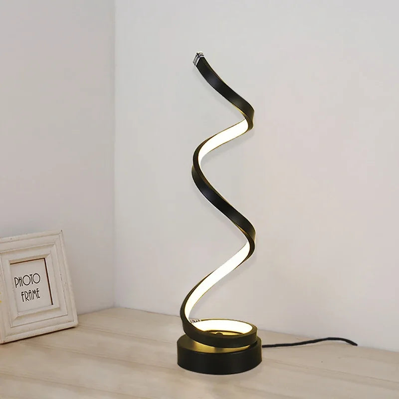 Moderne LED Tafellamp – Snake Eye Bescherm Bureau Lamp voor Slaapkamer, Woonkamer, Kantoor en Studiekamer