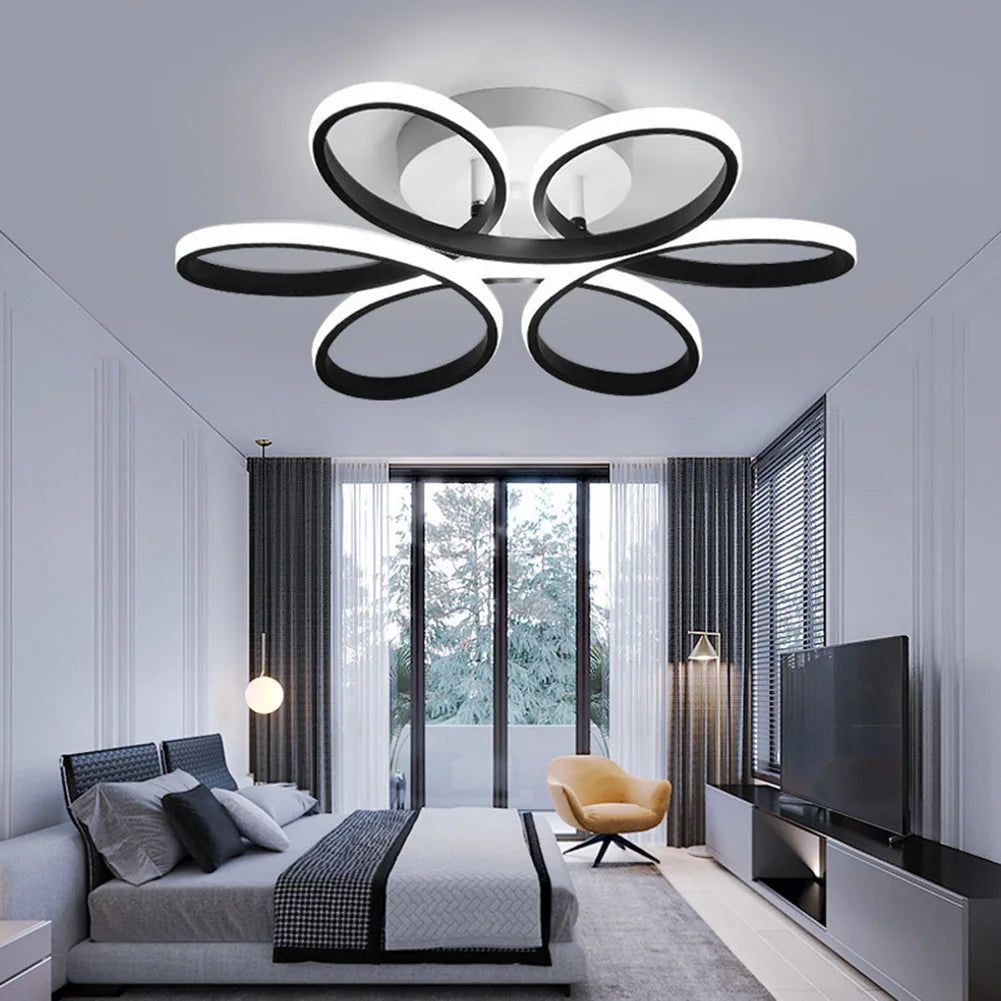 Flush Mount Lamp 12W Woonkamer Hal Lichten Drie Kleuren Moderne Stijl Plafondlamp Super Helder Oogzorg voor Hal Trappen
