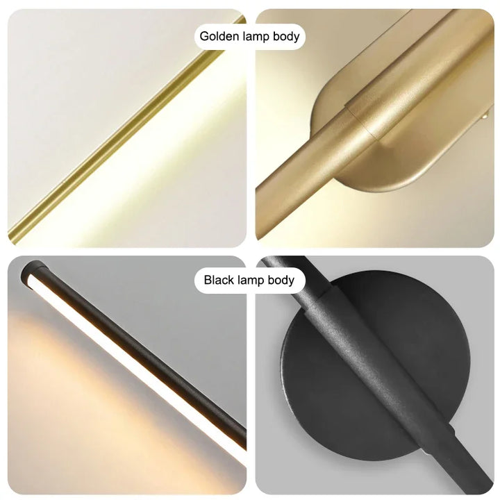 Moderne LED Wandlamp - Slanke Op- en Afwaartse Lichtbron voor Slaapkamer, Woonkamer en Gang