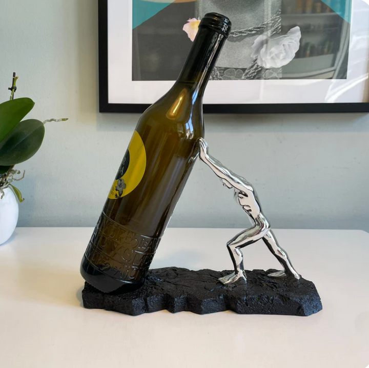 Wijnfleshouder - VinoLux - Premium Ontwerp - Luxueuze Blickfang