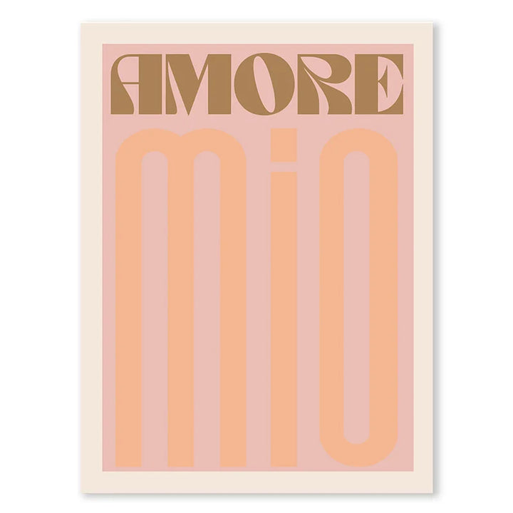 Roze Retro Liefde Quote Wandkunst Fijne Canvasafdrukken Typografische Beelden voor Slaapkamer Woonkamer Hotelkamer Modern Appartement Wanddecoratie