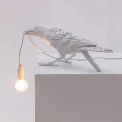 Moderne Lucky Bird Tafellamp – Creatief Hart Dier Ontwerp voor Slaapkamer en Woonkamer