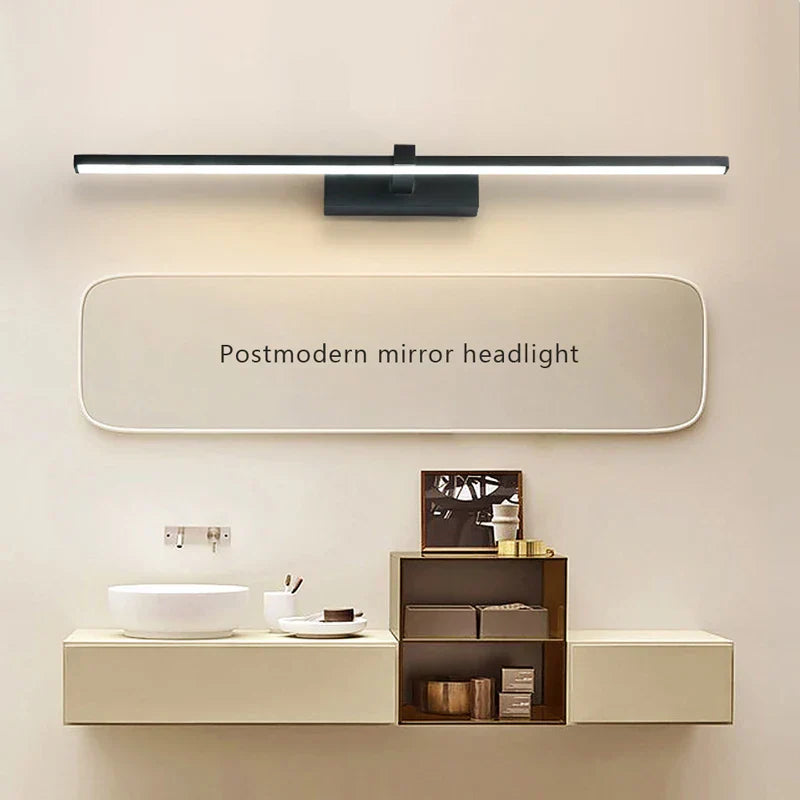 Moderne LED-Wandlamp voor de badkamer – 3-kleurige instelbare licht Aluminium LED-spiegel Lamp voor Makeup en Baden