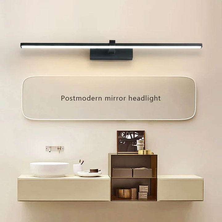 Moderne LED-Wandlamp voor de badkamer – 3-kleurige instelbare licht Aluminium LED-spiegel Lamp voor Makeup en Baden