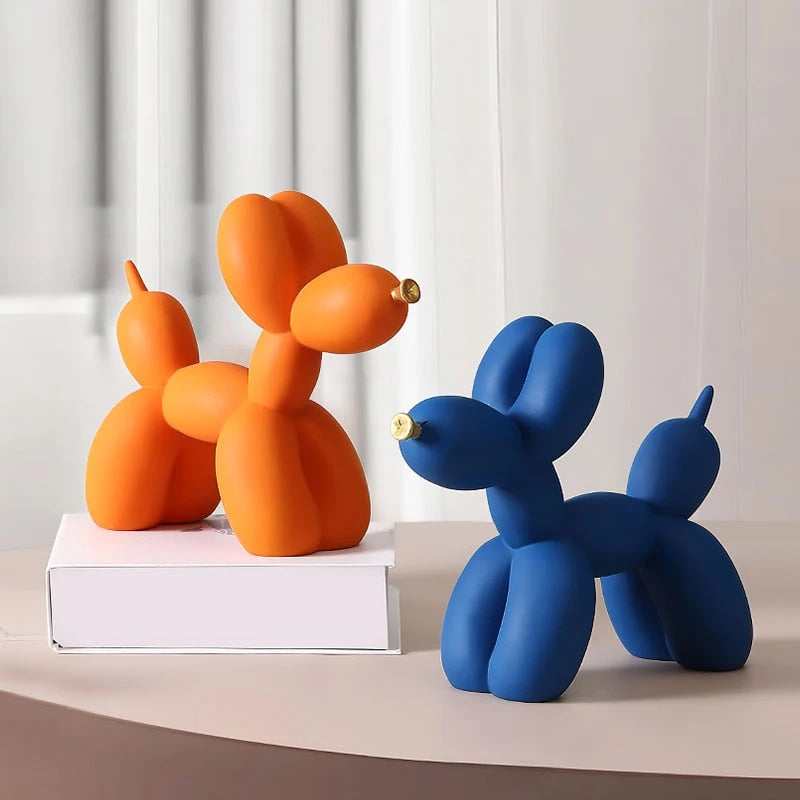 Luxe woondecoratie, luchtballon hond decoratie, bureau accessoires, dieren decoratie, moderne populaire kunst, Scandinavische beelden