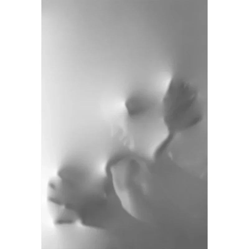 Moderne Kunst Abstracte Geestfiguren Op De Muur Canvasprints Zwart Witte Muurkunst Posters Foto's Voor Woonkamer Slaapkamer Kunst Decor