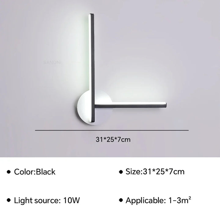 Moderne LED Wandlamp Nachtkastje Sconces - Interieur Verlichting Fixture voor Woonkamer, Slaapkamer, Hotel