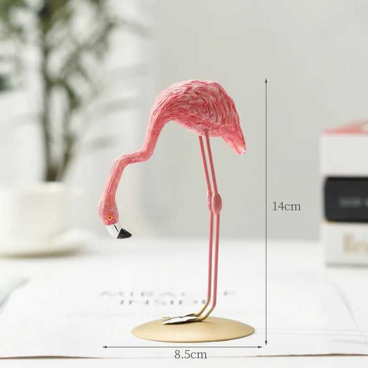 Noordse Flamingo Beeld Figur Standbeeld Sculptuur Woonkamer Kantoor Bruiloft Feest Ornamenten Huishouddecoratie Decoratieaccessoires