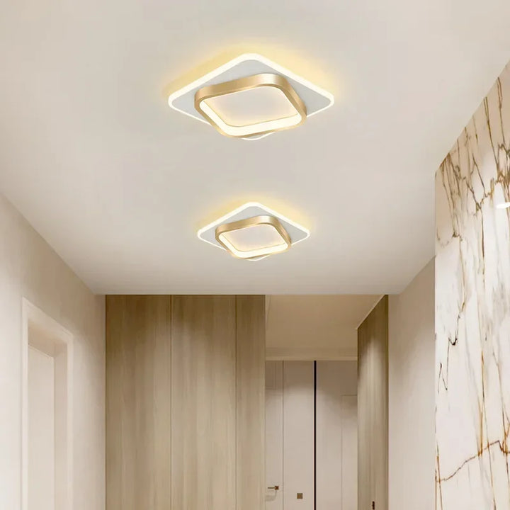 Moderne LED Gang Plafondlamp Kroonluchter - Binnenverlichting voor hal, trap, foyer, balkon, slaapkamer, badkamer