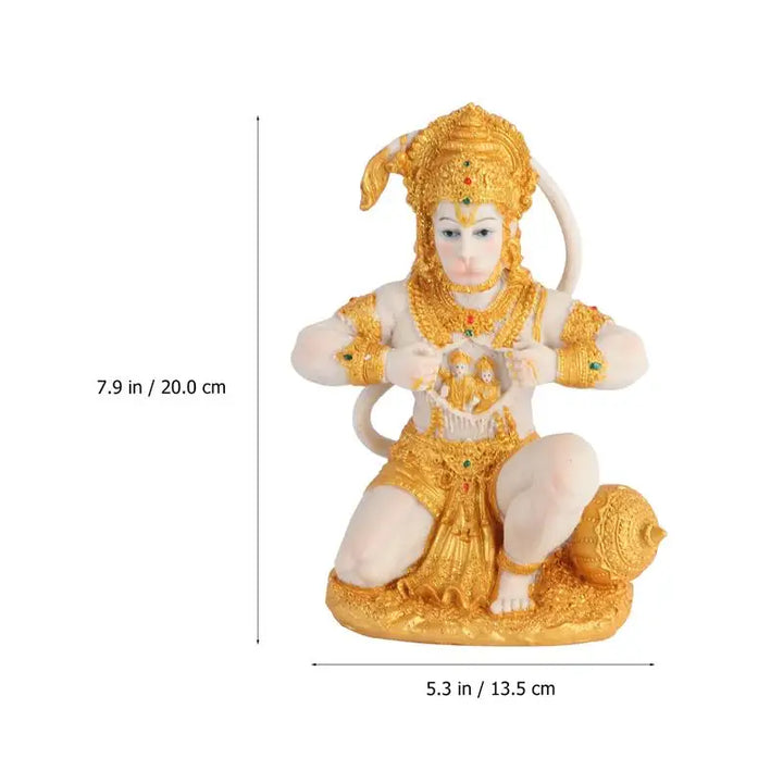 1 stuk Hanuman Boeddha Apen God Figur Zuidoost-Aziatische stijl Woonbeeld Heer Hanuman Standbeeld Boeddha Figur Ornament