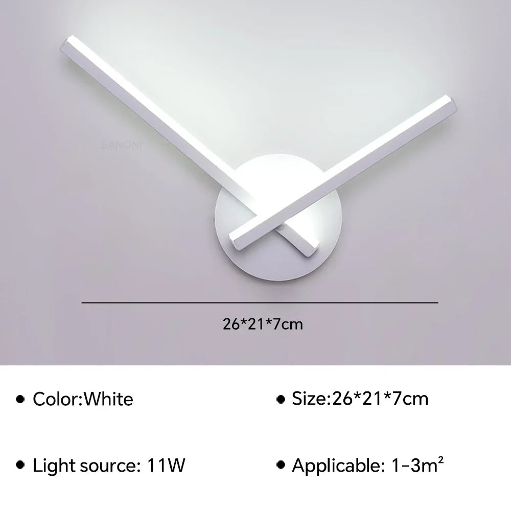 Moderne LED Wandlamp Nachtkastje Sconces - Interieur Verlichting Fixture voor Woonkamer, Slaapkamer, Hotel