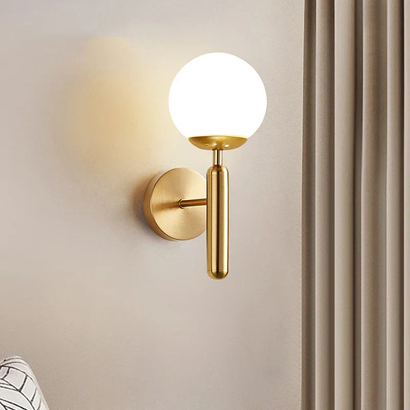 Moderne LED Wandlamp – Interieur Wandlamp voor Hotel, Badkamer, Slaapkamer, Woonkamer, Hal & Gang, E27 Drie-Kleur Verstelbaar, AC Aangedreven
