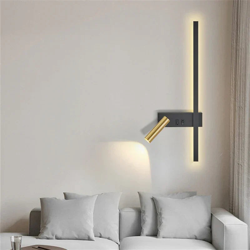 Moderne LED Wandlamp - Nordic Style voor Creatieve Woondecoratie