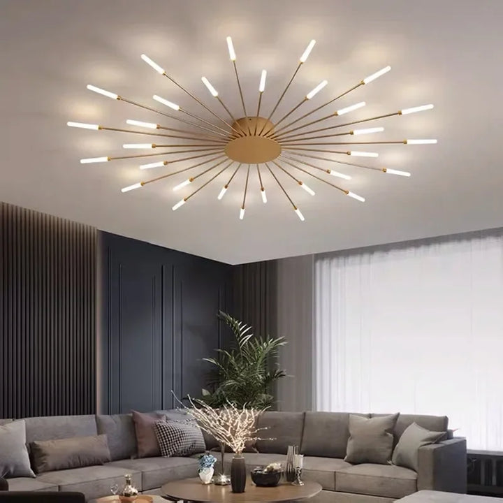 LED Nordic Fireworks Plafond Chandelier - Modern interieurverlichtingsapparaat