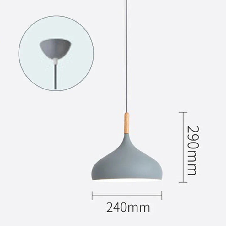 LED IJzeren Kroonluchter Hanglamp - Vintage Hanglamp