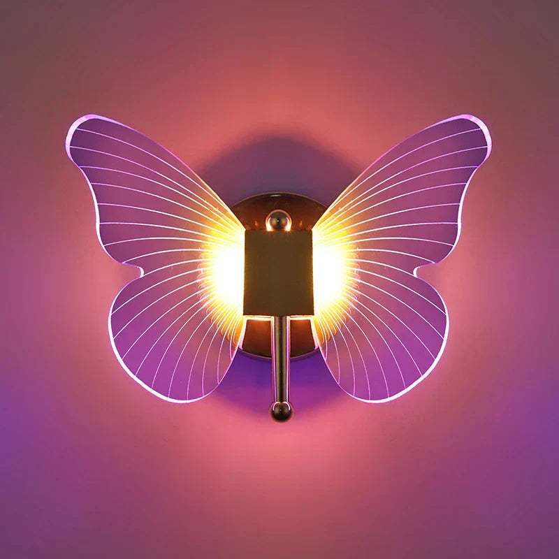 Schmetterling LED Wandlamp: Voeg kleurrijke elegantie toe aan uw ruimte