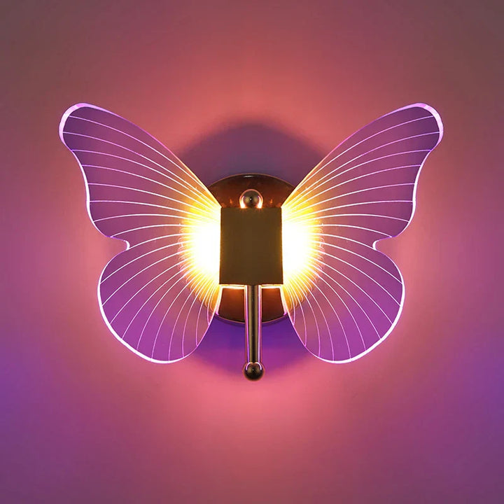 Schmetterling LED Wandlamp: Voeg kleurrijke elegantie toe aan uw ruimte