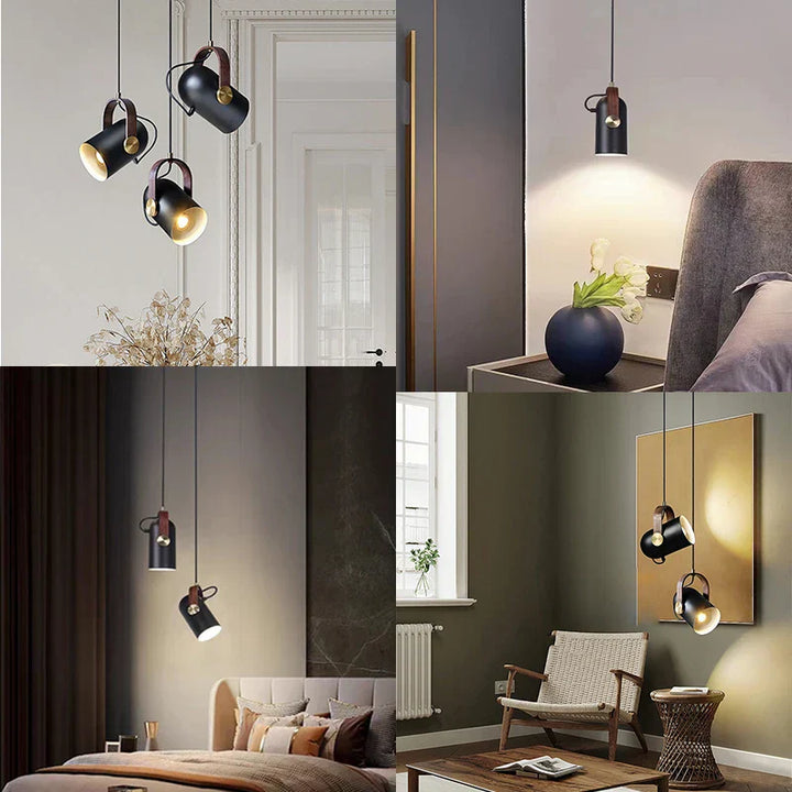 Moderne draaibare hanglamp – Verstelbare metalen hanglamp voor slaapkamer, woonkamer, eetkamer of keuken