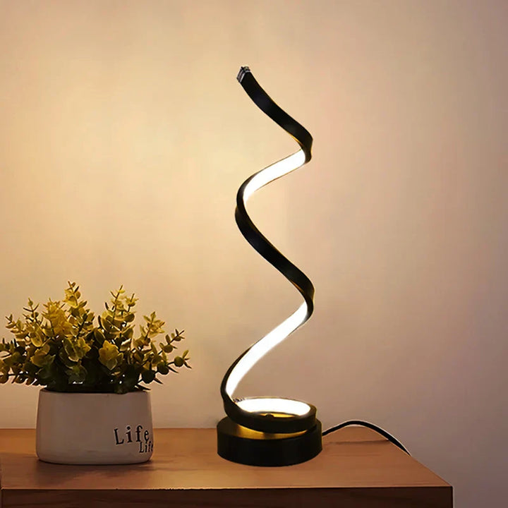 Moderne LED Tafellamp – Snake Eye Bescherm Bureau Lamp voor Slaapkamer, Woonkamer, Kantoor en Studiekamer
