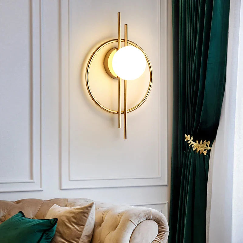 Lichte Luxe Moderne Wandlamp voor Woonkamer en Slaapkamer