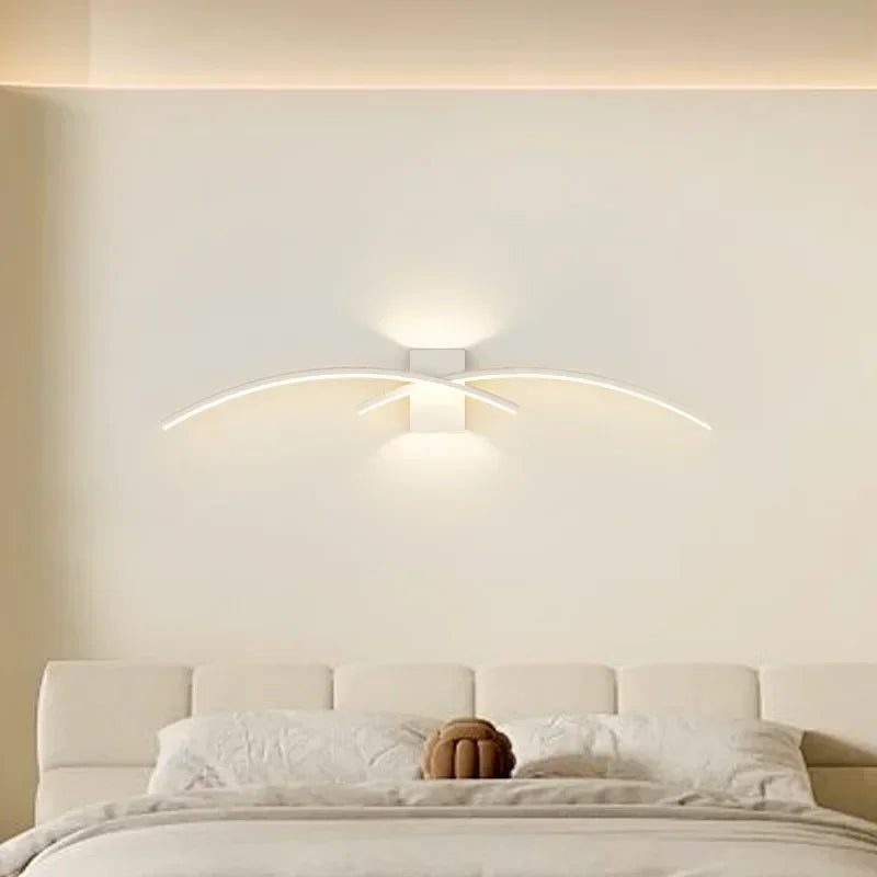 Moderne LED Wandlamp – Dimbare Op- en Neerwaartse Wandlamp voor Slaapkamer, Woonkamer en Interieurs