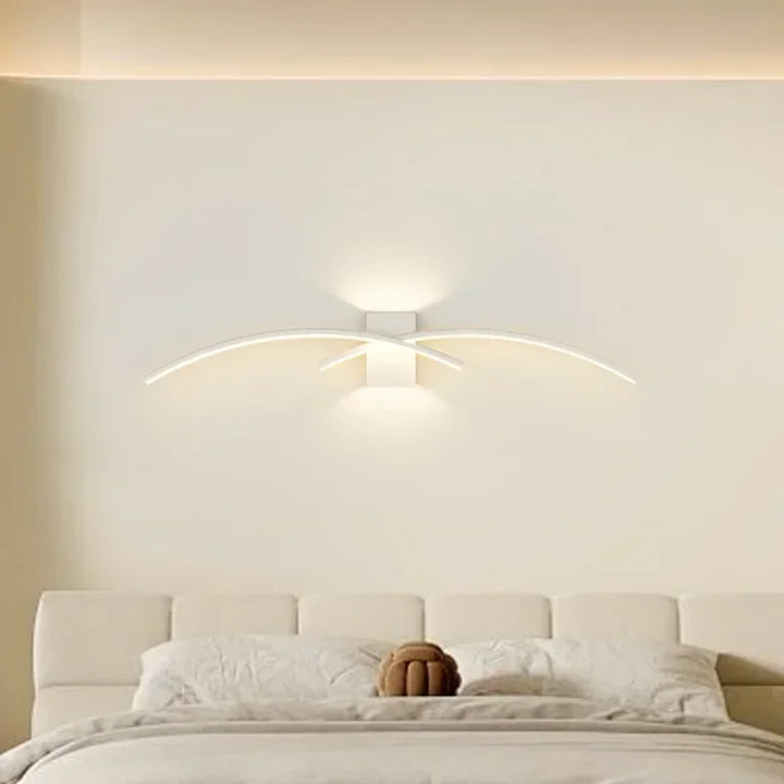 Moderne LED Wandlamp – Dimbare Op- en Neerwaartse Wandlamp voor Slaapkamer, Woonkamer en Interieurs