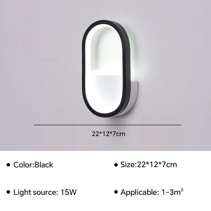 Moderne LED Wandlamp Nachtkastje Sconces - Interieur Verlichting Fixture voor Woonkamer, Slaapkamer, Hotel