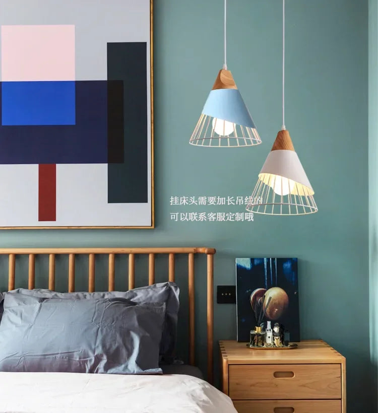 Nordic Moderne Hanglamp – Creatieve LED Hanglamp voor Restaurant, Eettafel en Woondecoratie