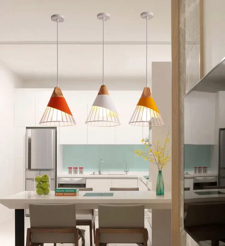 Nordic Moderne Hanglamp – Creatieve LED Hanglamp voor Restaurant, Eettafel en Woondecoratie