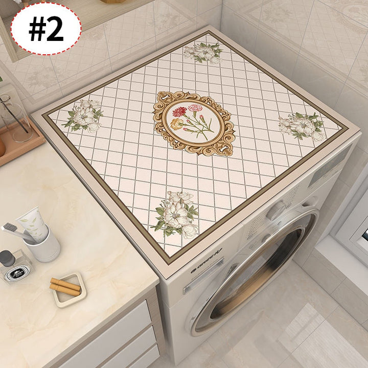Arosta | Retro Bloemen Wasmachine Dekzeil Drainer Mat
