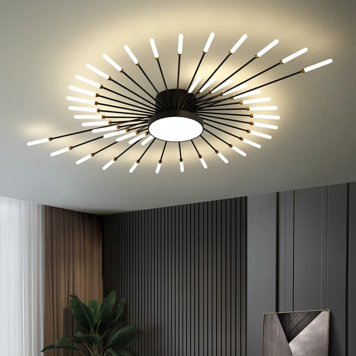 LED Nordic Fireworks Plafond Chandelier - Modern interieurverlichtingsapparaat
