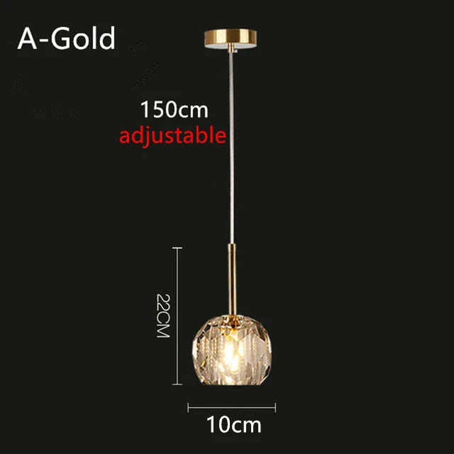 LED Nordic Moderne Kleine Kroonluchter G9 AC90-260V Slaapkamer Nachtkast Kroonluchter Eetkamer Woonkamer Bar Creatieve Kristallen Licht
